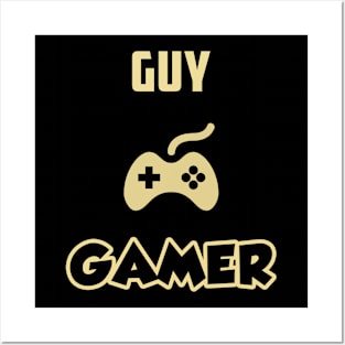 GUY GAMER Posters and Art